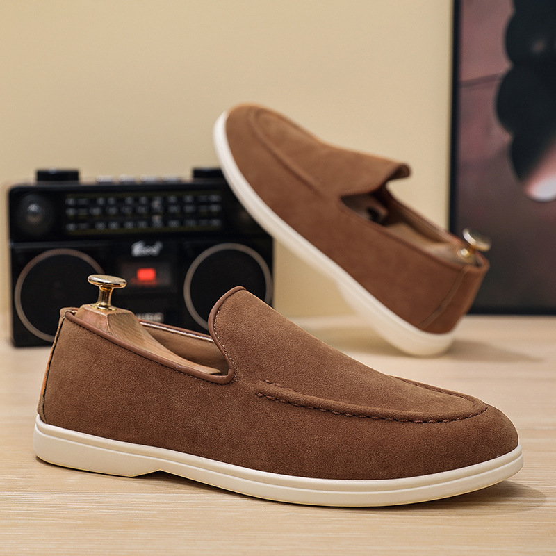 Men Shoes Loro Piana - Spring Autumn Male Sneakers for Lazy
