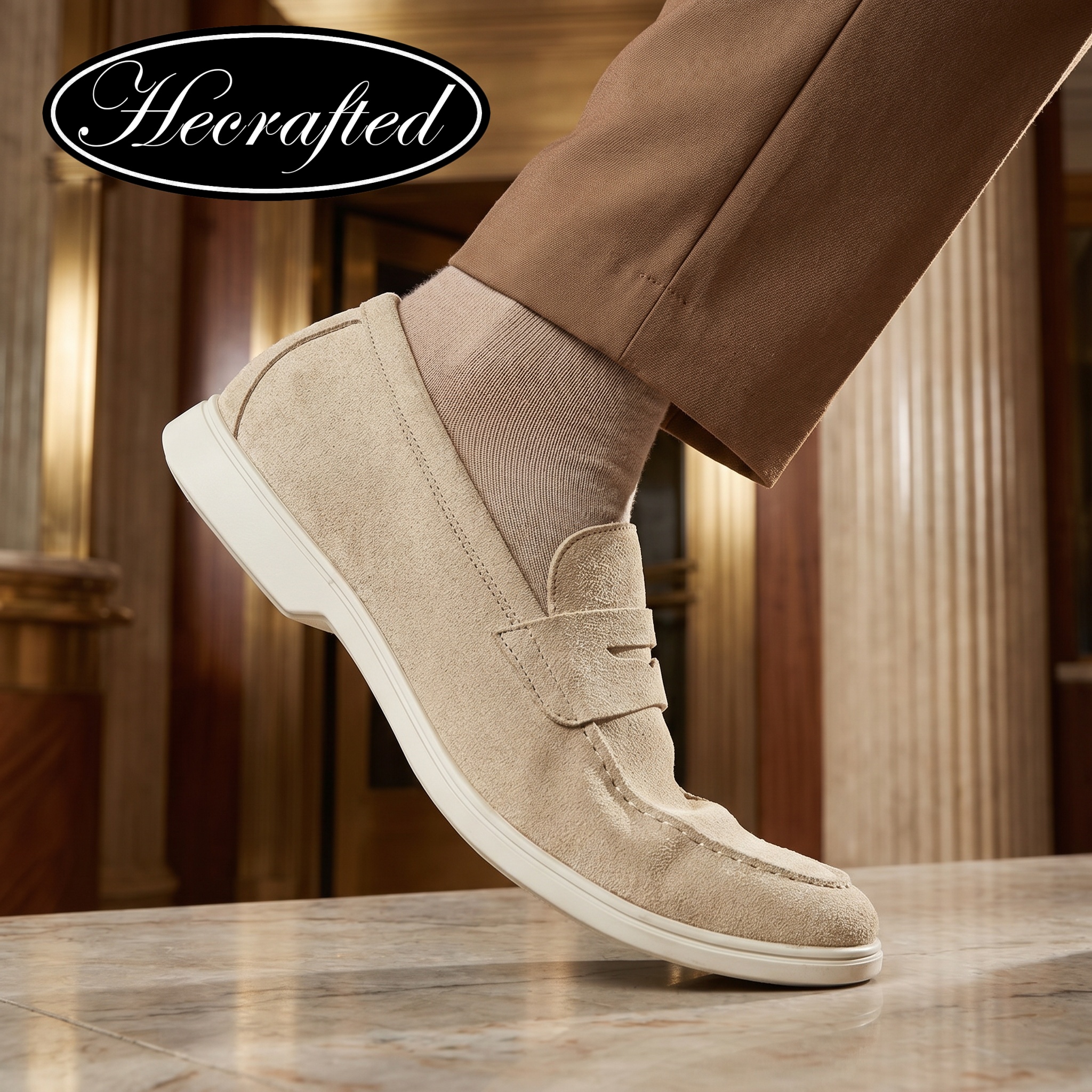 Men Shoes Loro Piana - Men Loafers Summer Breathable Comfortable Fashion