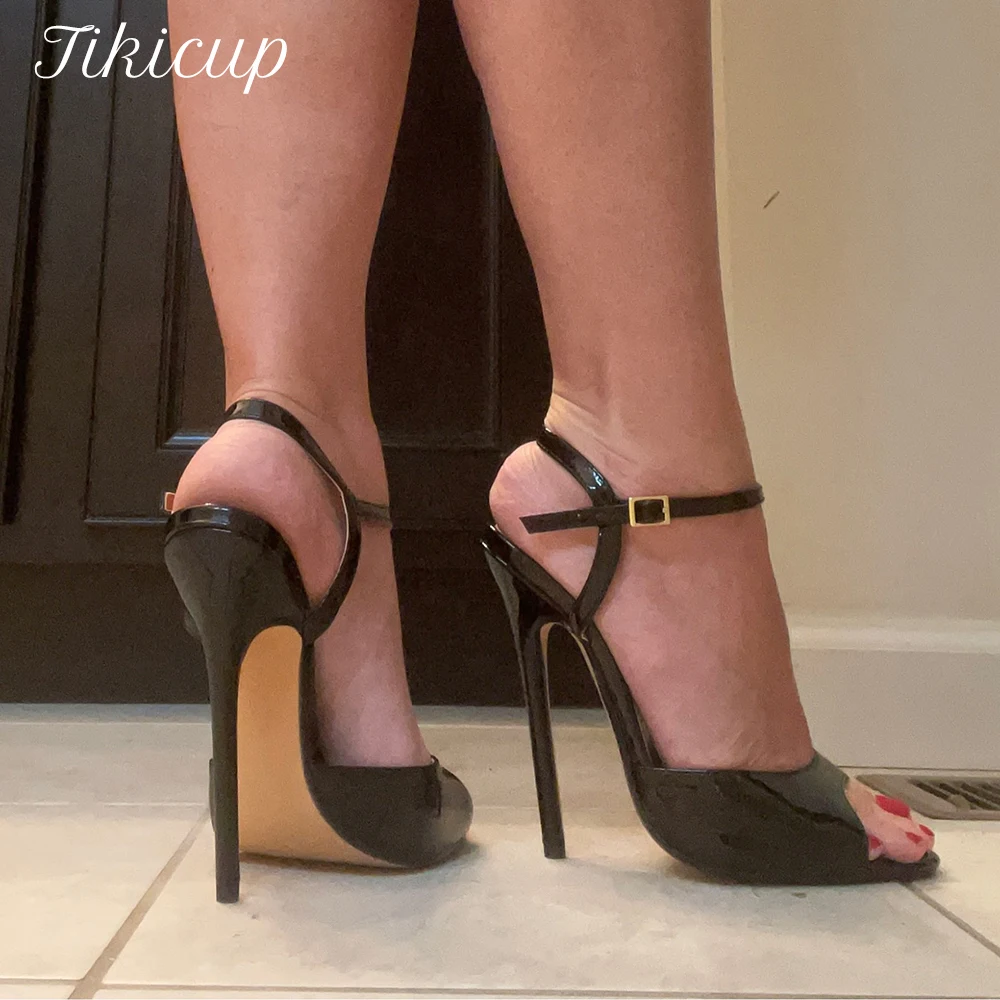 Men'S Shoes With Toes - Tikicup Plus Size Summer Sexy Black