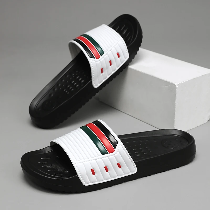 Men'S Shoes Cloud - Men Shoes EVA Striped Slippers Cloud