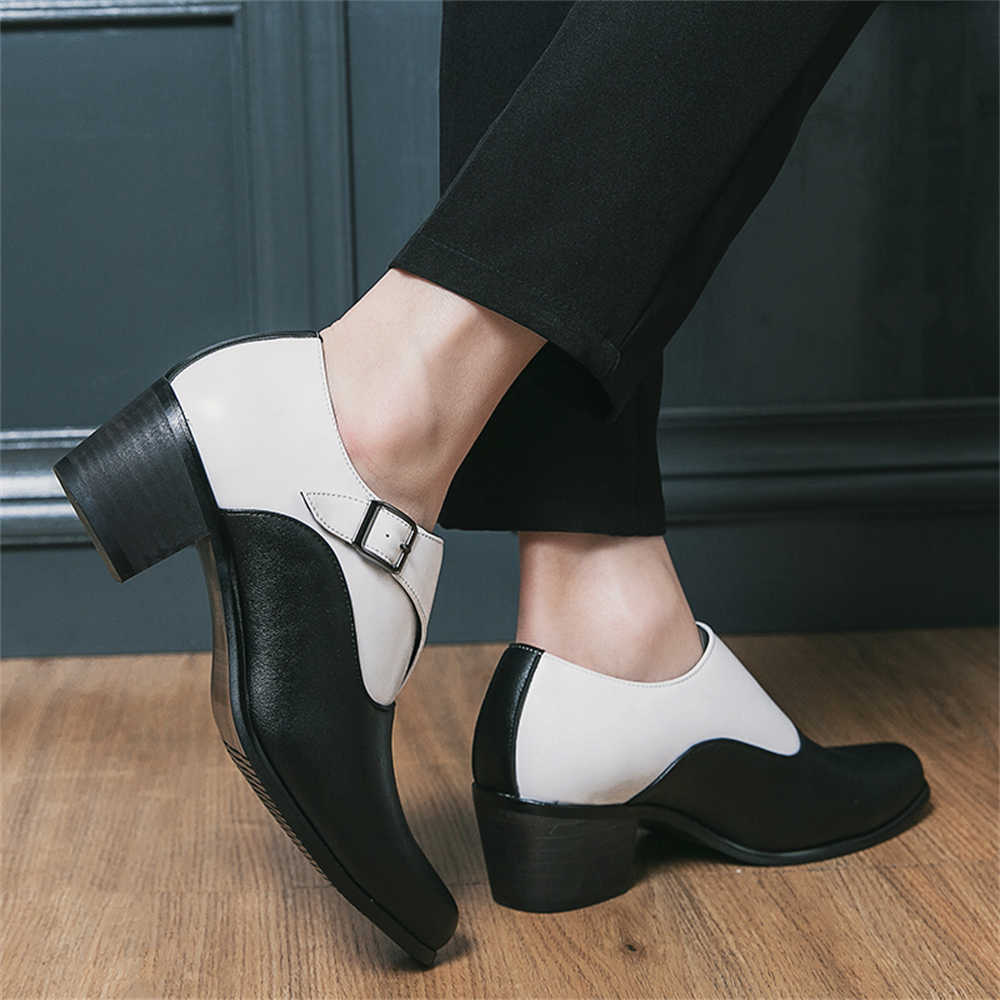 Men Shoes Classic - Normal Leather Ballroom Dancing Shoes Running