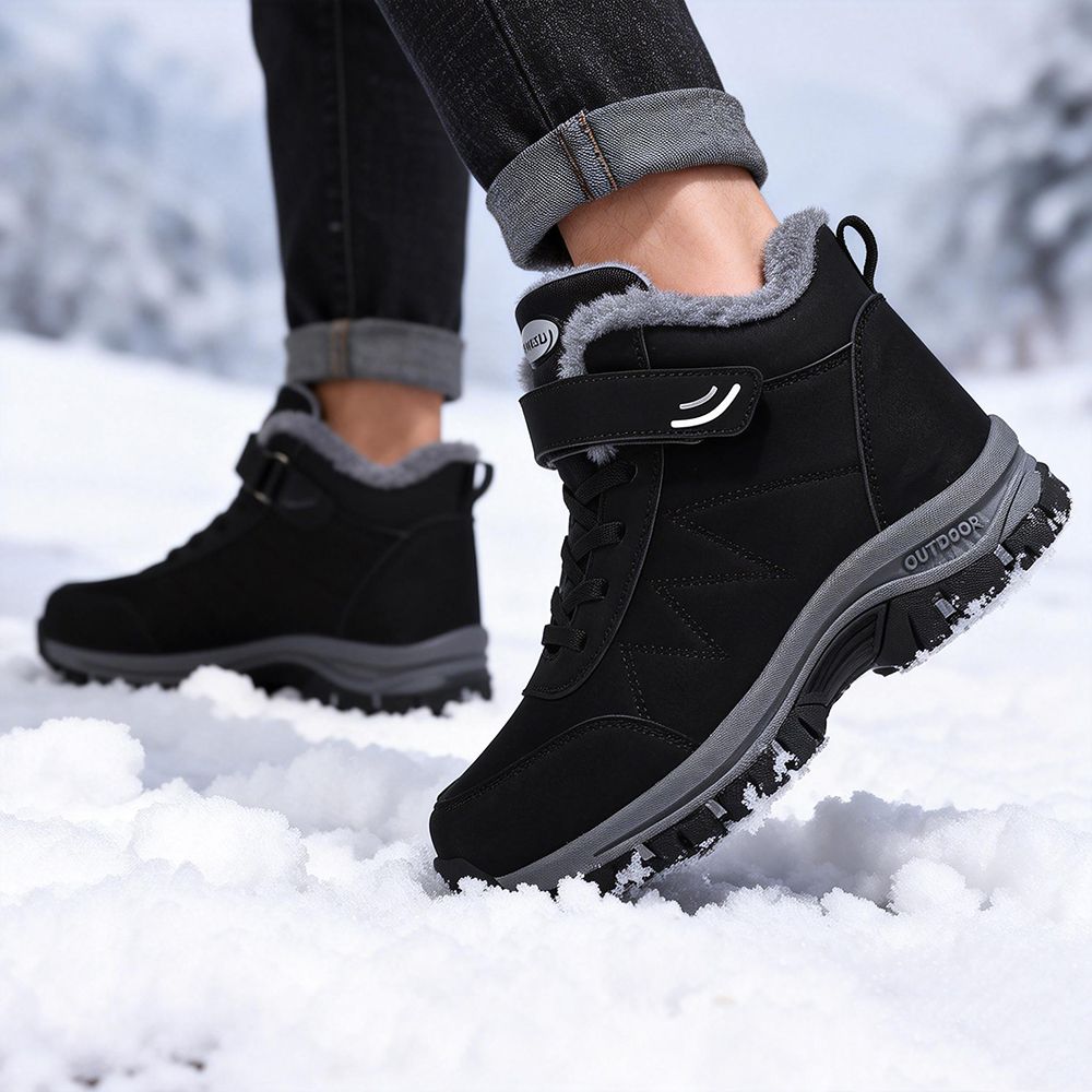 Winter Warm Men Boots With Fur - Men Shoes Classic recensie en prijs