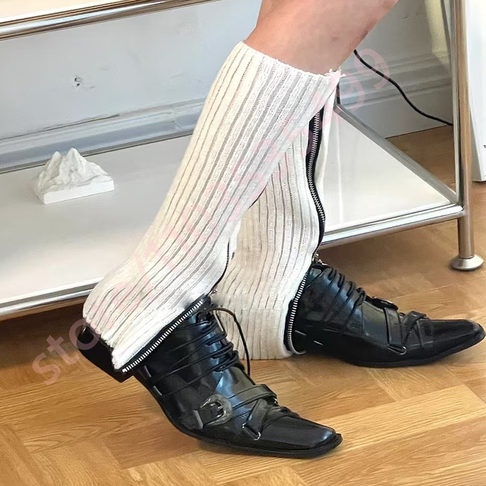 Black Pointed Toe Women's Thic - Men'S Shoes With Toes recensie en prijs