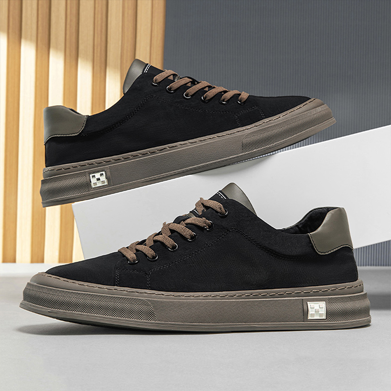 Versatile Lace-Up Men's Sneake - Men'S Shoes Casual Sneakers recensie en prijs
