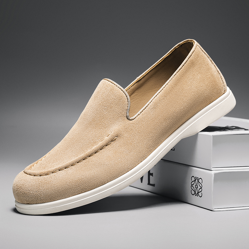 Men's Lightweight Suede Leathe - Men Shoes Loro Piana recensie en prijs