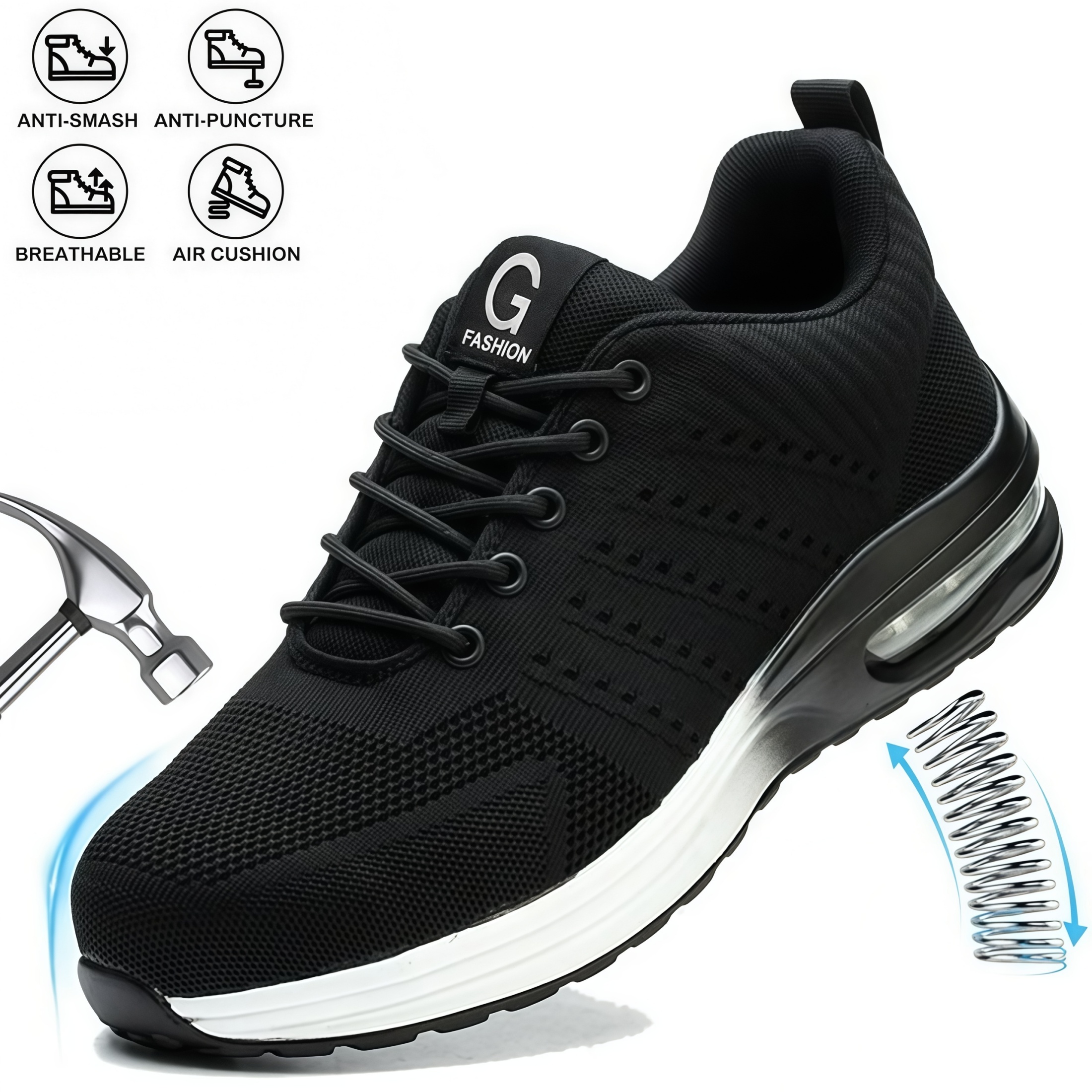Indestructible Safety Shoes Fo - Men'S Shoes With Toes recensie en prijs