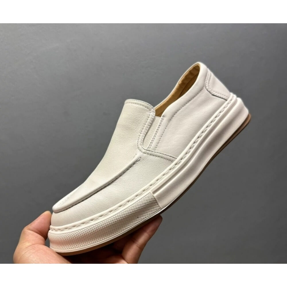 Luxury White Leather Casual Lo - Men'S Shoes Smart recensie en prijs