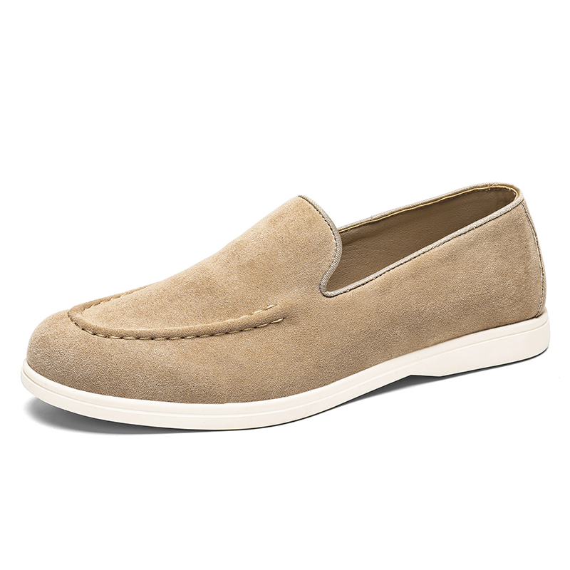 Men's Suede Leather Slip-on Lo - Men Shoes Loro Piana recensie en prijs