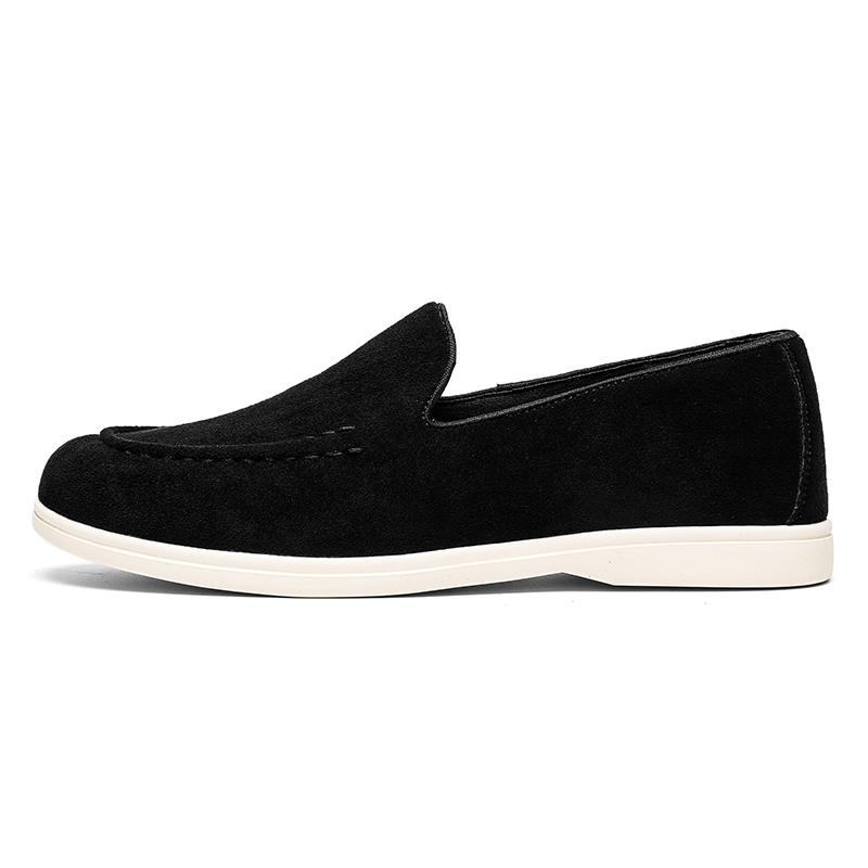 Men's Suede Leather Slip-on Lo - Men Shoes Loro Piana recensie en prijs