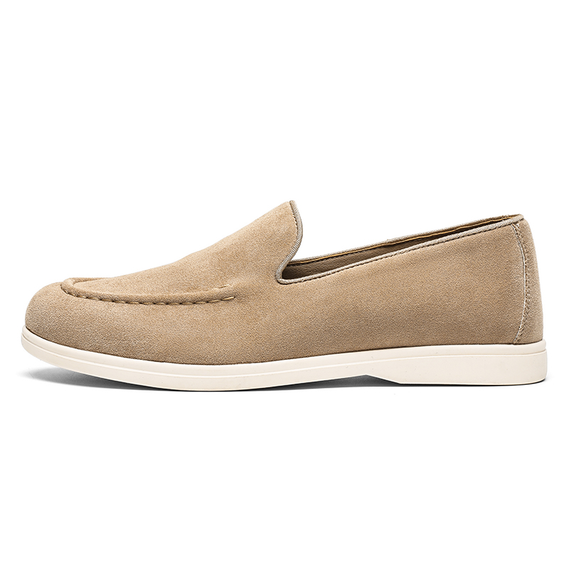 Men's Suede Leather Slip-on Lo - Men Shoes Loro Piana recensie en prijs