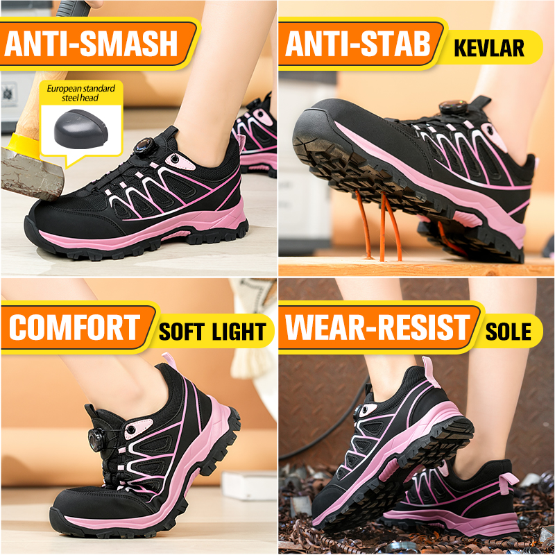 Ladies' Anti-Slip Safety Shoes - Men'S Shoes With Toes recensie en prijs