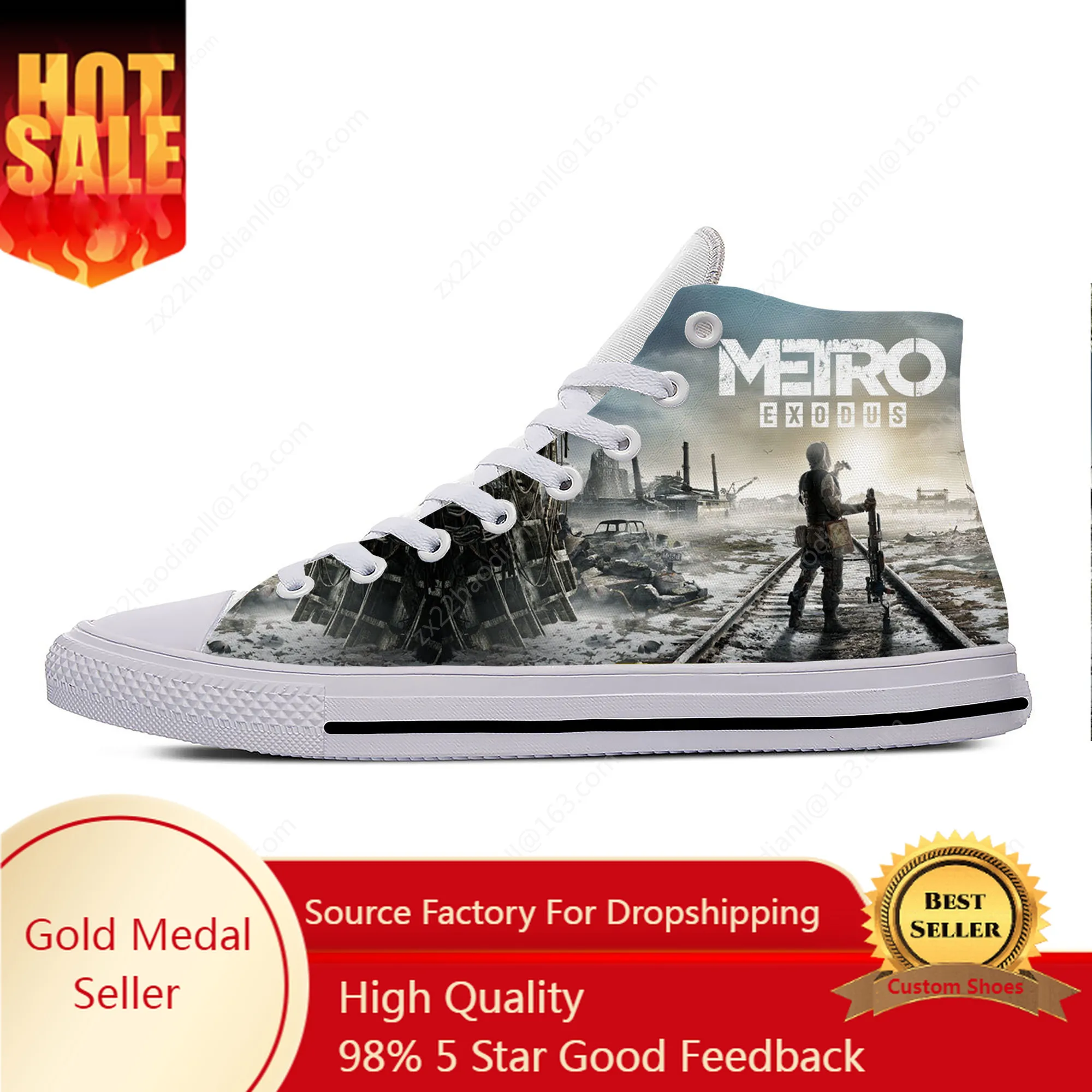 Game Metro Exodus 3D Print Hig - Men Shoes Metro recensie en prijs