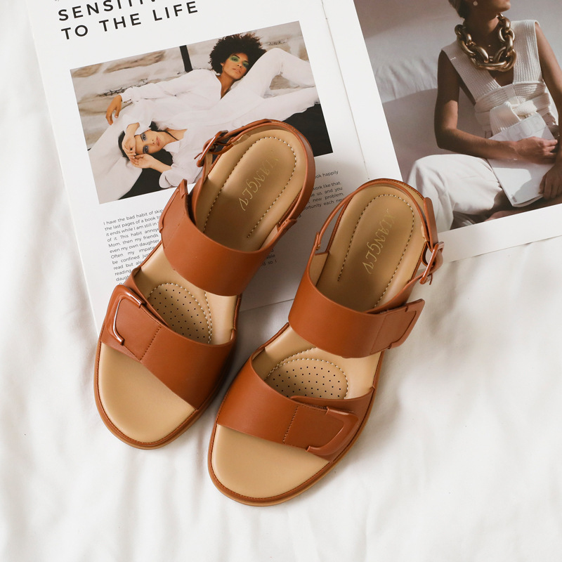 Summer new style one-strap wed - Velcro Strap Sandal recensie en prijs
