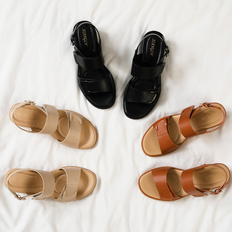Summer new style one-strap wed - Velcro Strap Sandal recensie en prijs