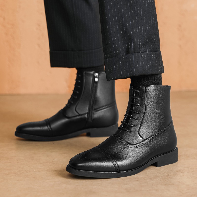 Luxury Men's Boots New High-to - Men Shoes Classic recensie en prijs
