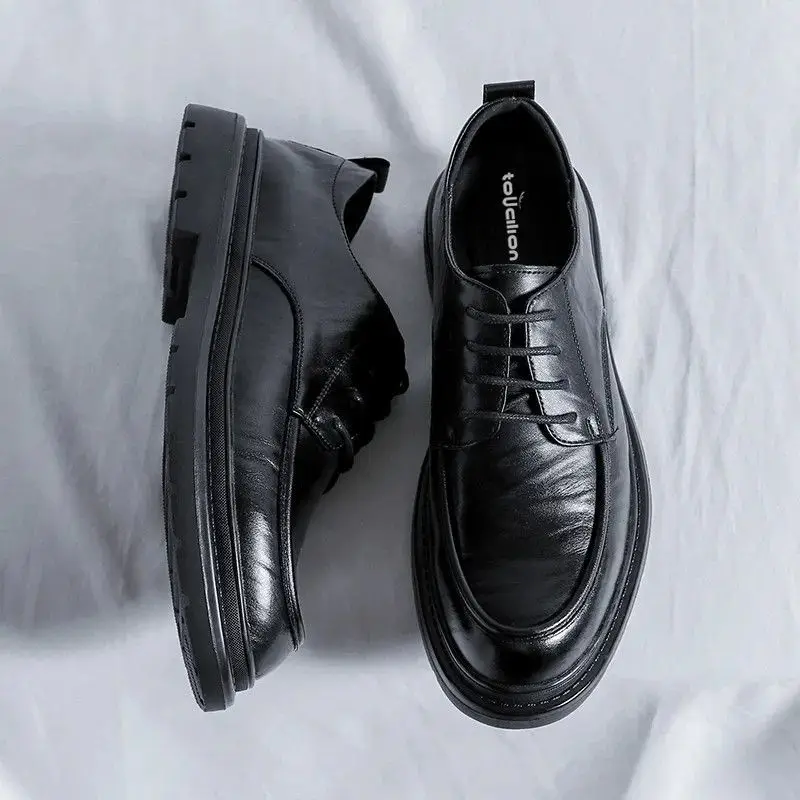 Lace Up Round Toe Men's Leathe - Men'S Shoes Clearance Sale recensie en prijs