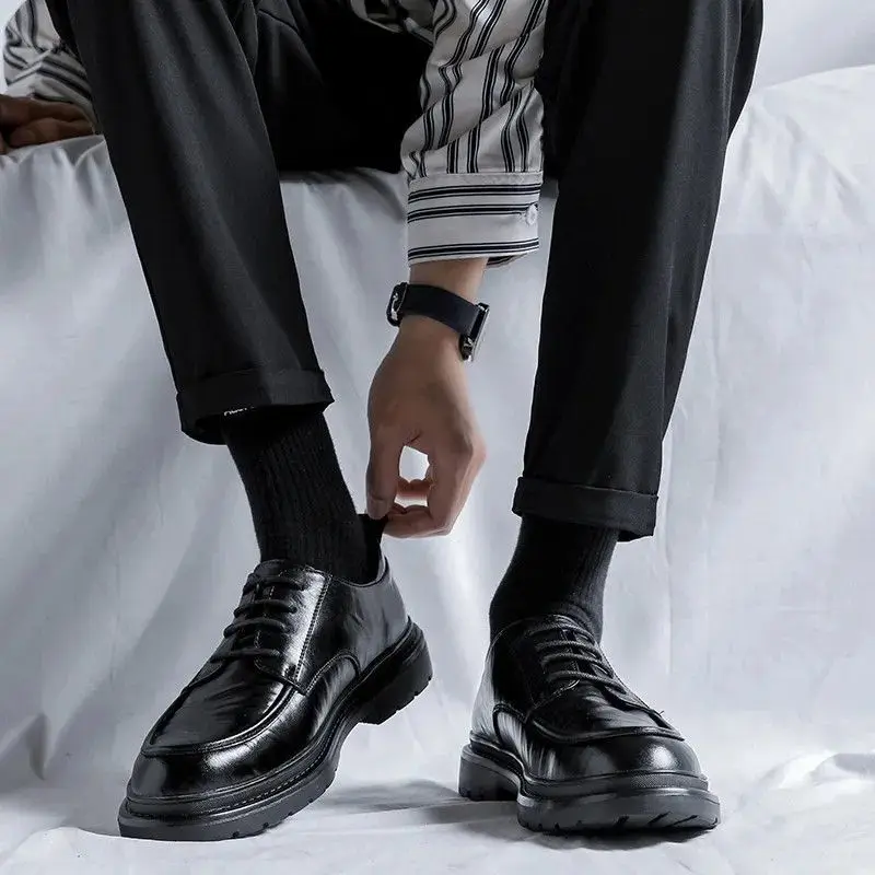 Lace Up Round Toe Men's Leathe - Men'S Shoes Clearance Sale recensie en prijs