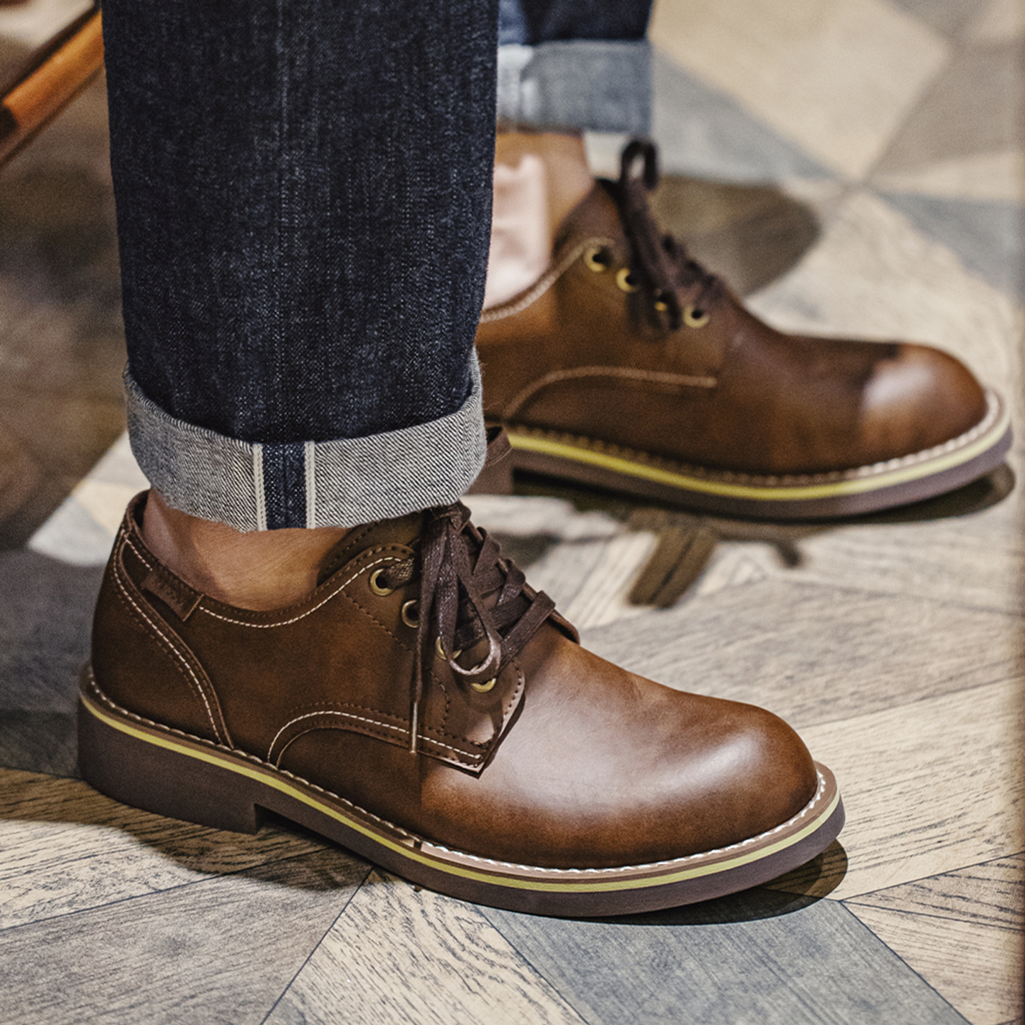 Maden Men's Vintage Shoes Clas - Men'S Shoes Smart recensie en prijs