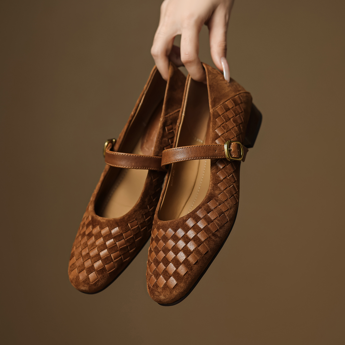 Handmade Genuine Woven Texture - Men'S Shoes With Toes recensie en prijs