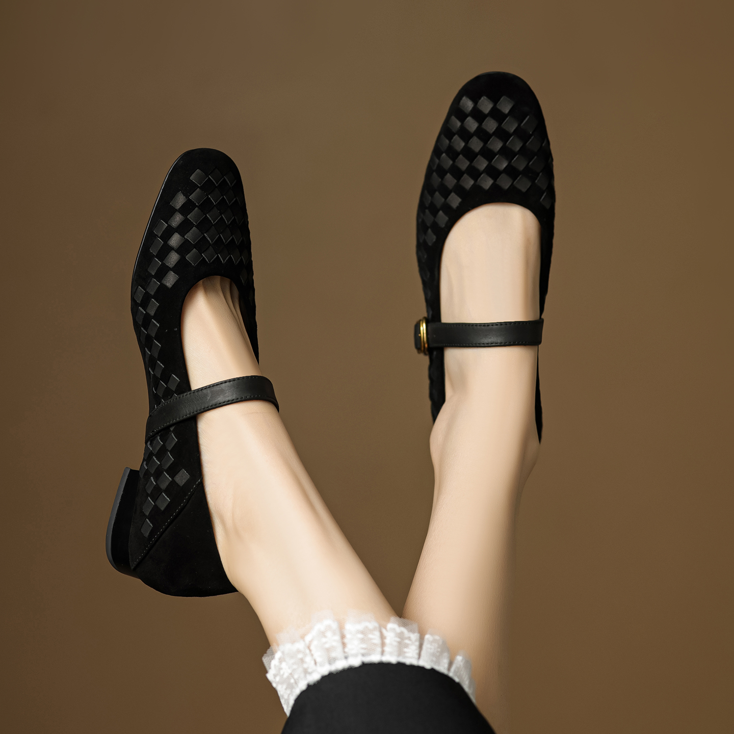 Handmade Genuine Woven Texture - Men'S Shoes With Toes recensie en prijs
