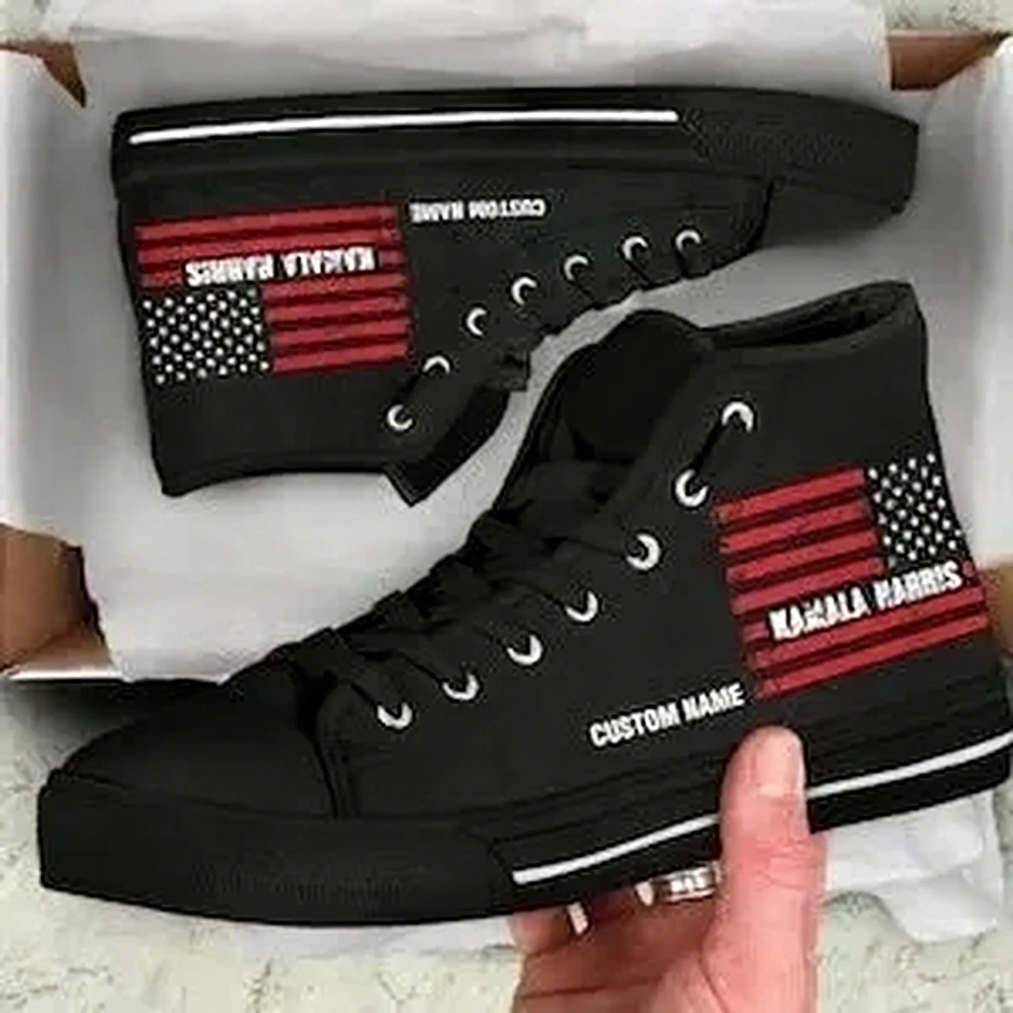 Elections Custom Name High Top - Men Shoes Name recensie en prijs