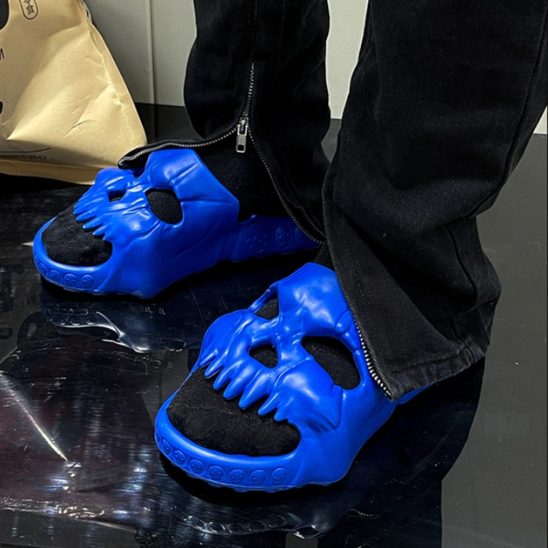 Summer Men Skull Slipper Y2k C - Men'S Shoes Cloud recensie en prijs