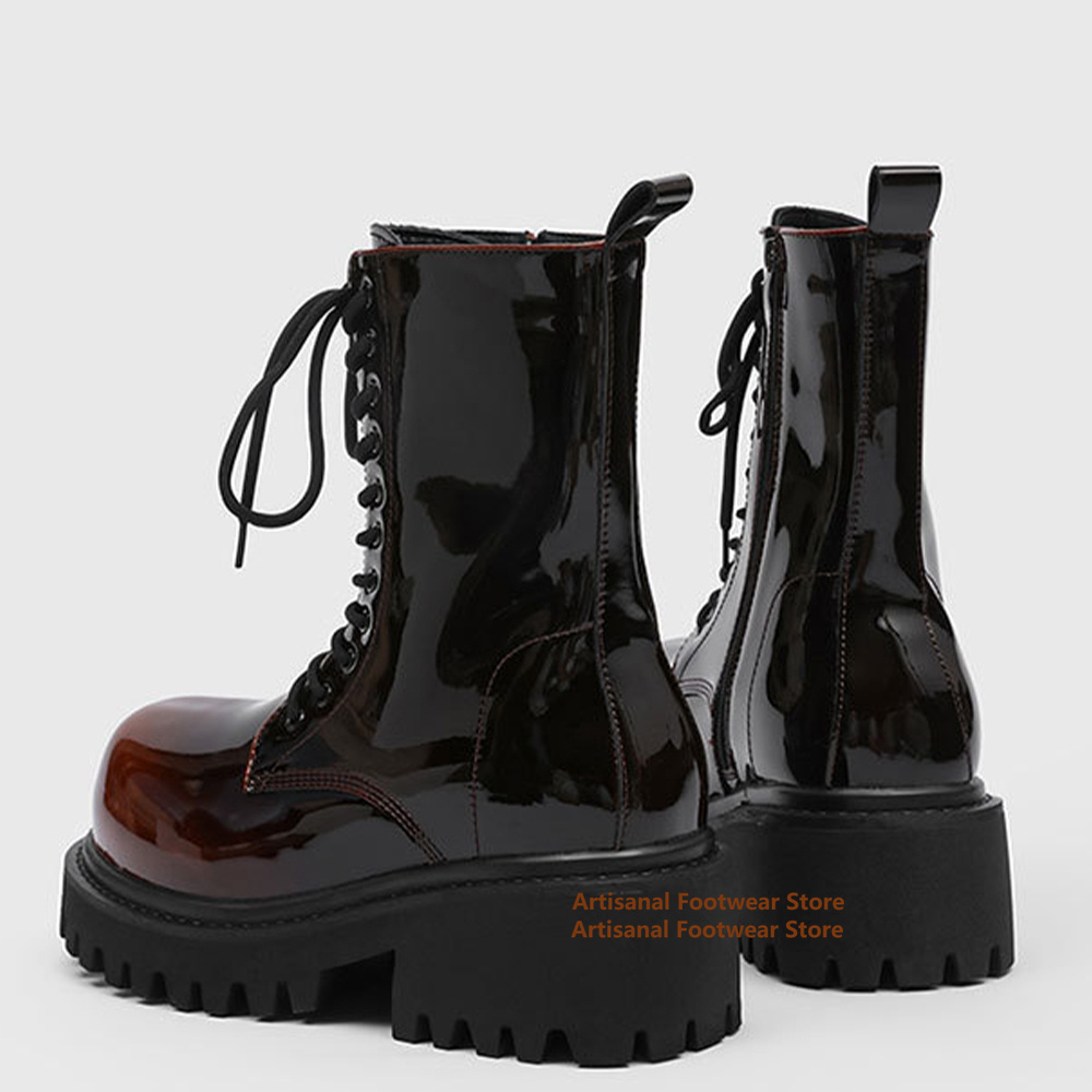 Gradient Colored Patent Leathe - Men Shoes Classic recensie en prijs