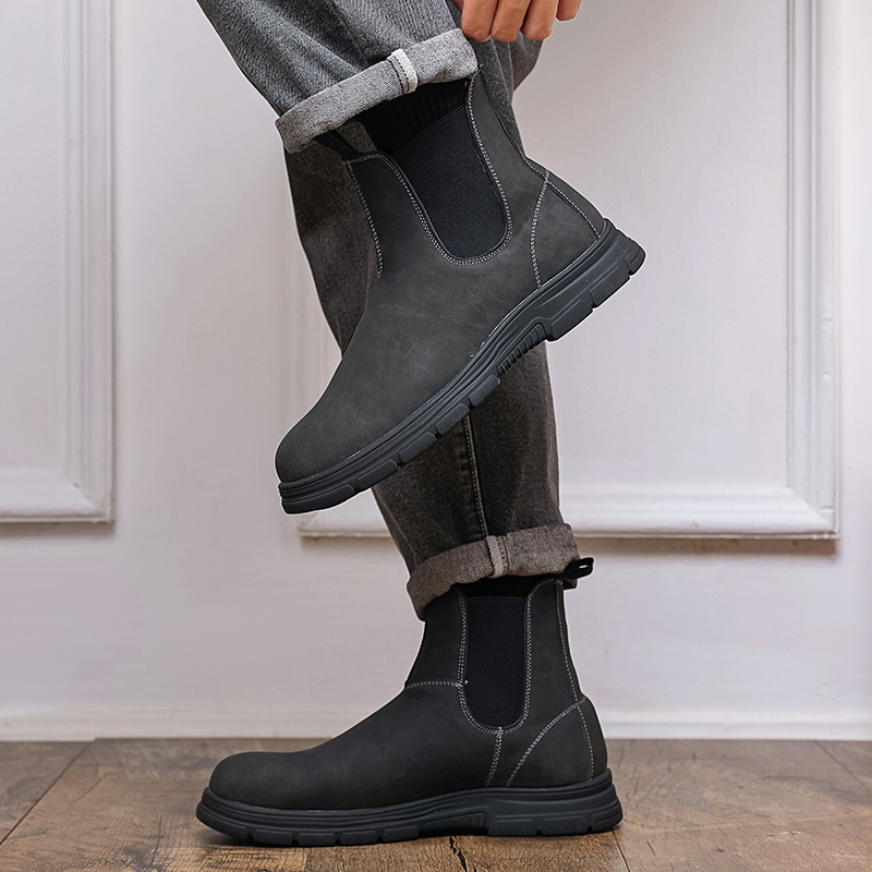 Men High Top Boots Thick Sole  - Men Shoes Classic recensie en prijs