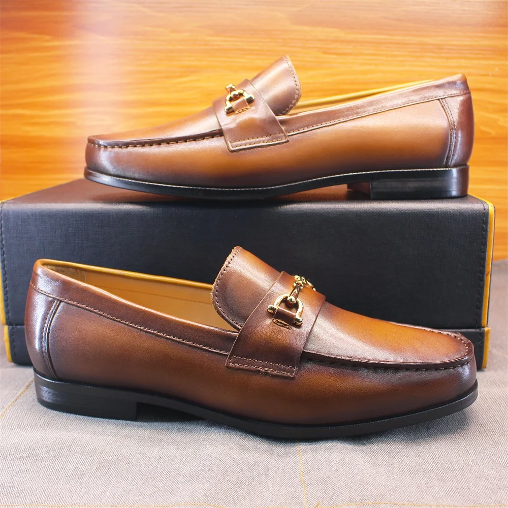 Men's Loafers Dress Shoes roun - Men'S Shoes With Toes recensie en prijs