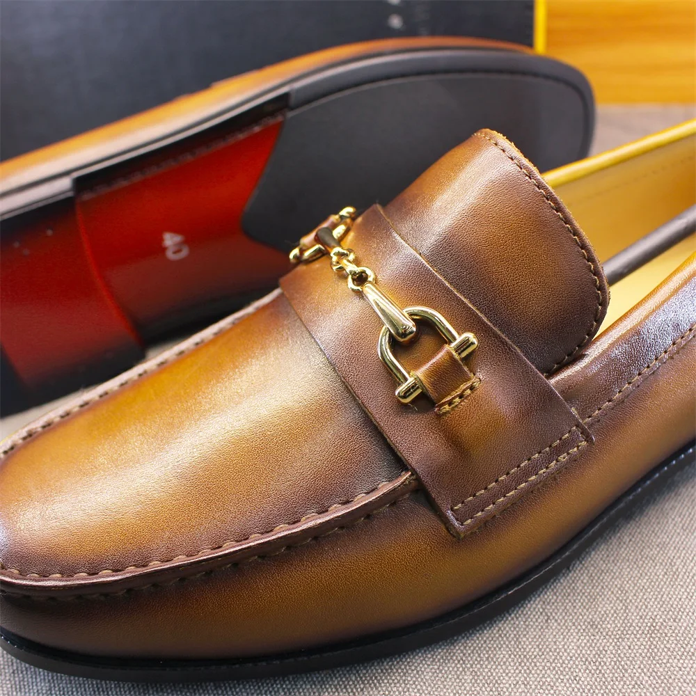 Men's Loafers Dress Shoes roun - Men'S Shoes With Toes recensie en prijs
