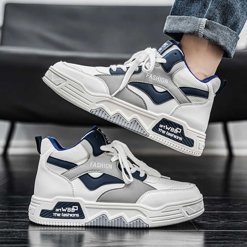 Round Foot Normal Leather Spor - Men Shoes Name recensie en prijs