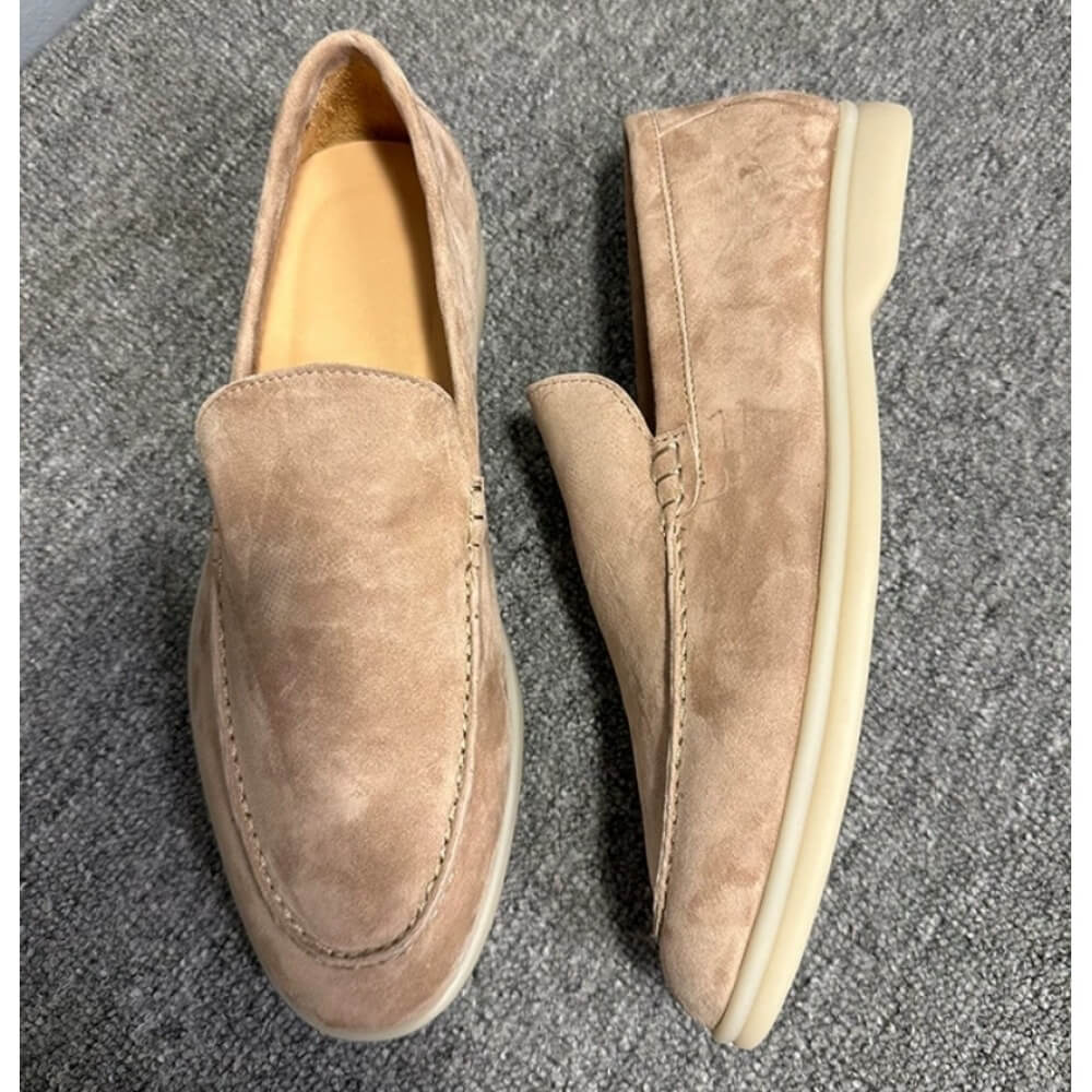 Luxury Beige Suede Casual Loaf - Men'S Shoes Smart recensie en prijs