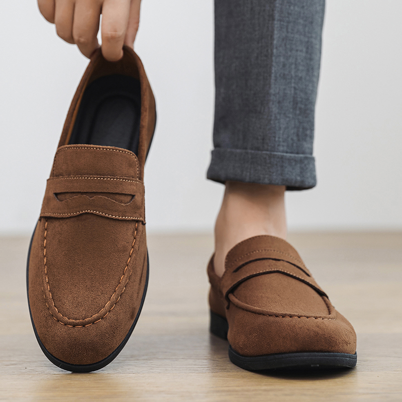 New Classics Men's Suede Slip  - Men Shoes Loro Piana recensie en prijs